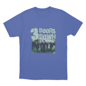 Band Group Photo T Shirt Blue 2