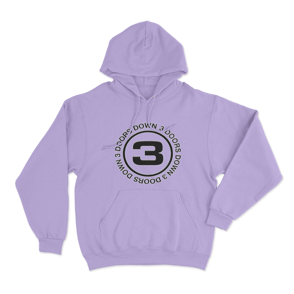 Circular Band Logo Hoodie Purple Circular Band Logo Hoodie Purple 1