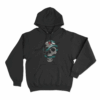 Skull And Snake Hoodie Black