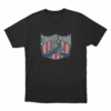 Vintage Biker Shield T Shirt Black